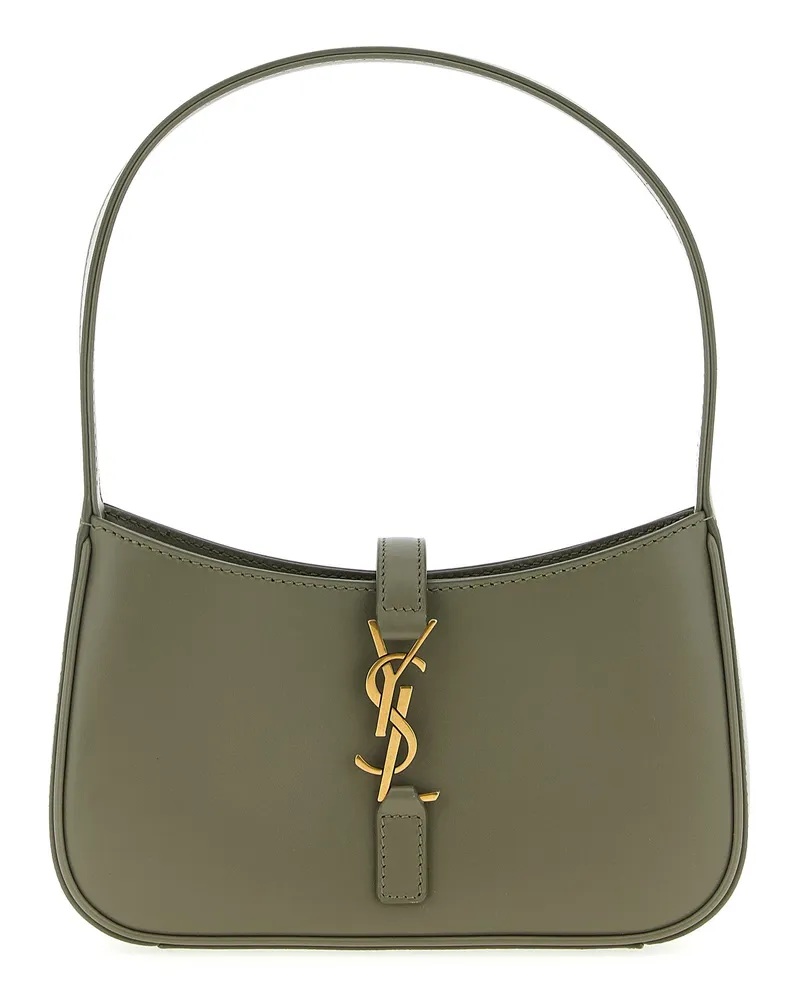 Saint Laurent Mini-Handtasche „Hobo Le 5 à 7 Gray