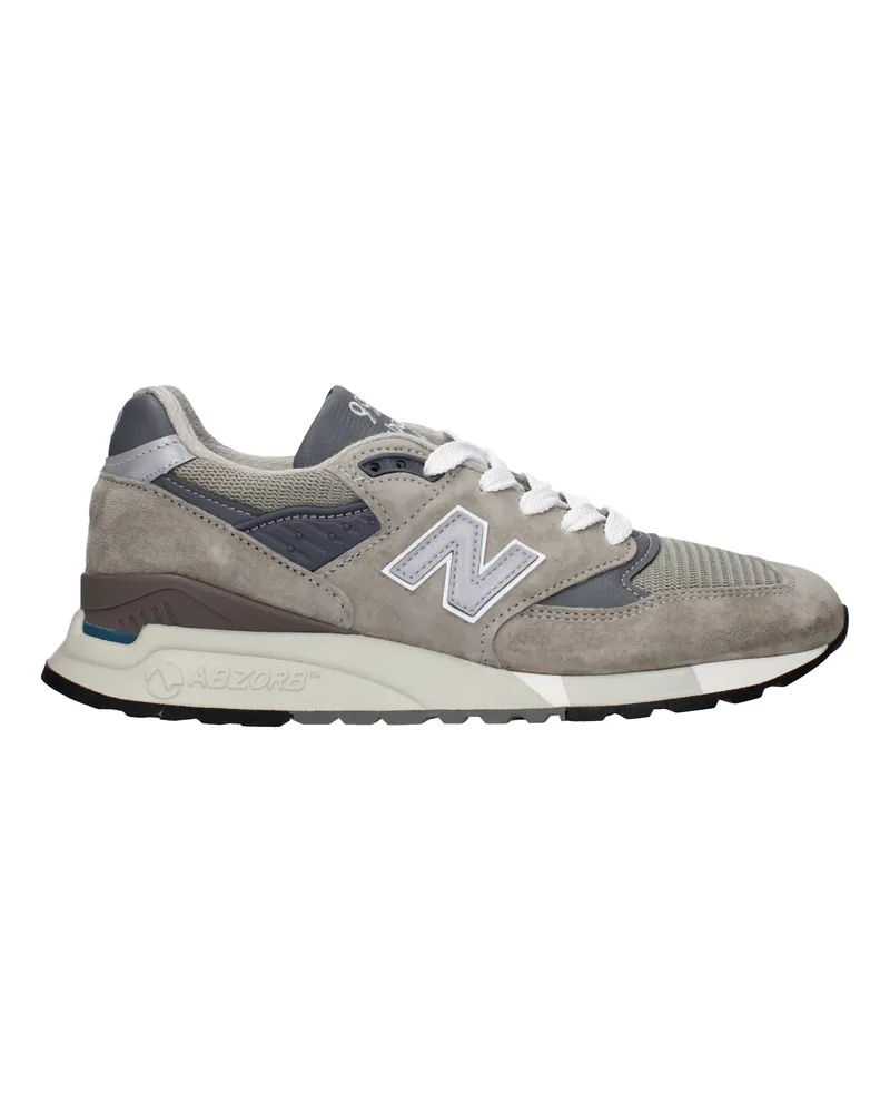 New Balance Sneakers 998 Herrens Wildledergrau/Zement -