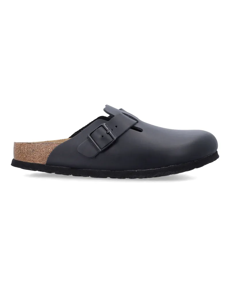Birkenstock flache Schuhe schwarz Black