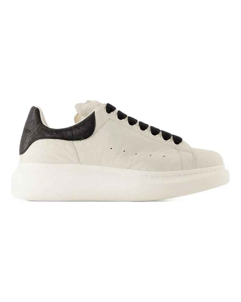 Alexander McQueen Sneaker übergroße Alexander MC Queen Leder Weiß übergroß White