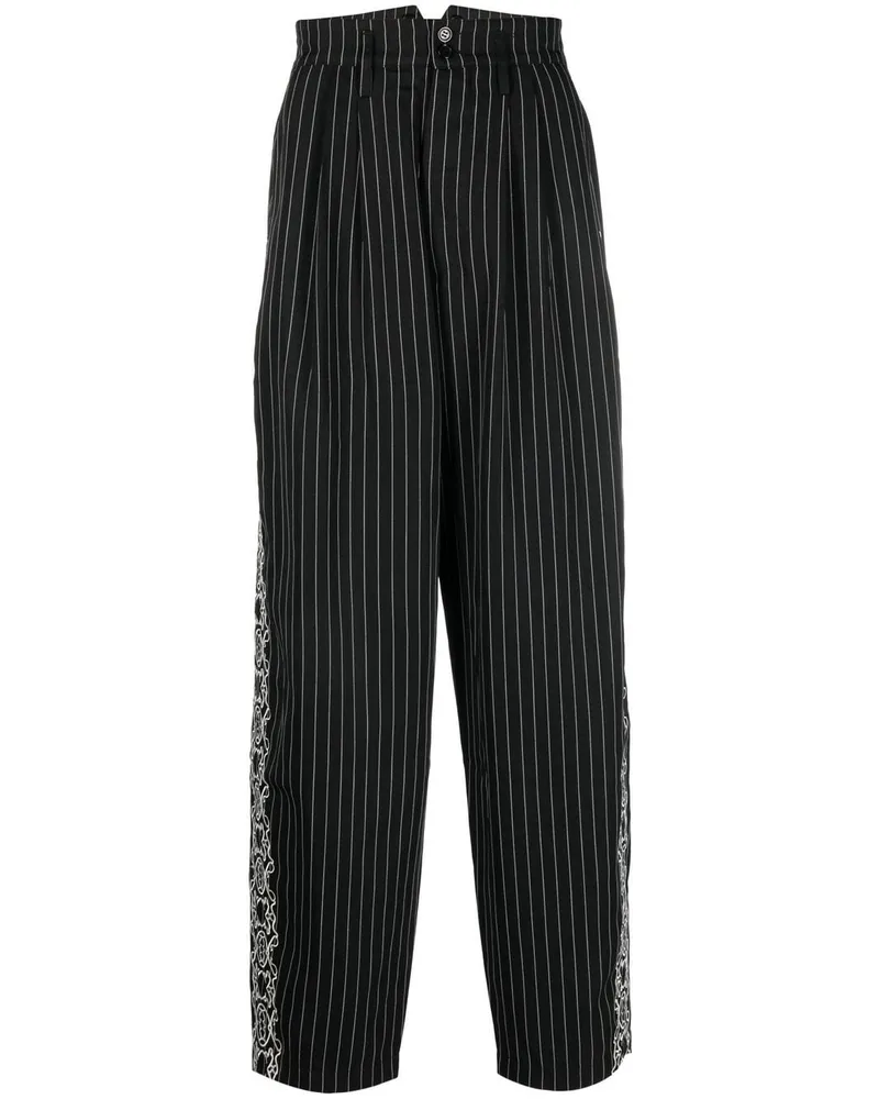 Youths In Balaclava Jugendliche in Balaclava Unisex Nadelstreifenhose gewebt 