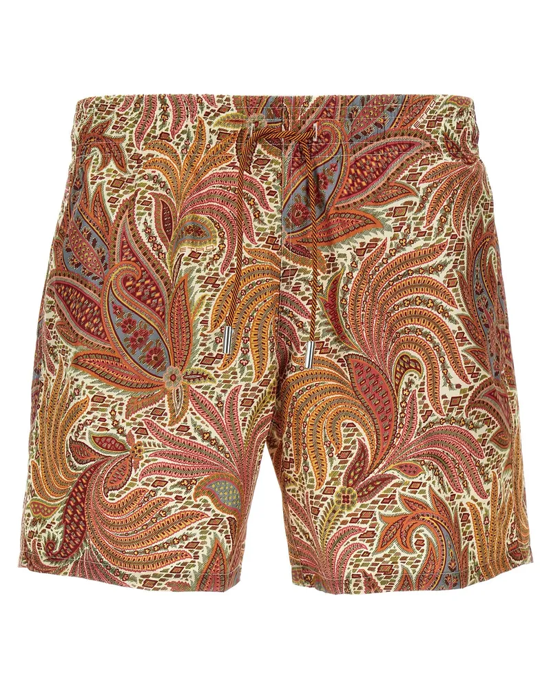 Etro Paisley Badeanzug Multicolor