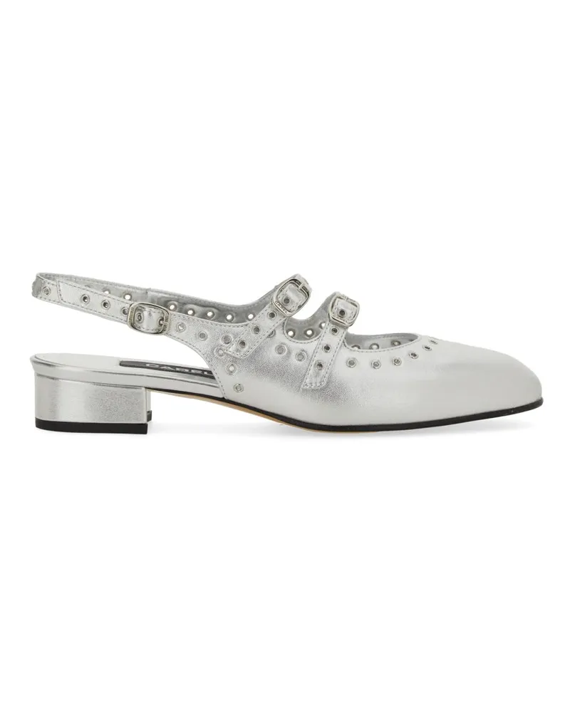 Carel Mary Jane Slingback "Königin Silver