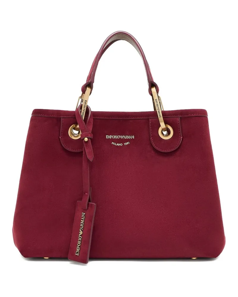 Emporio Armani meine kleine Einkaufstasche Bordeaux