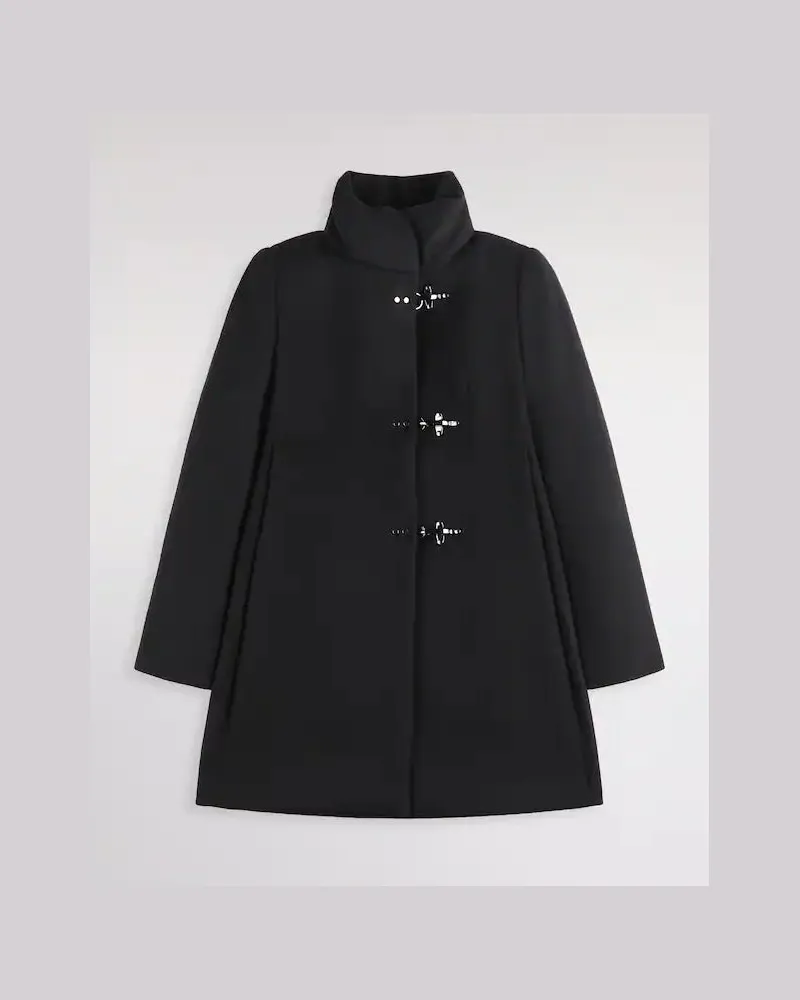 Fay Romantischer Mantel Black