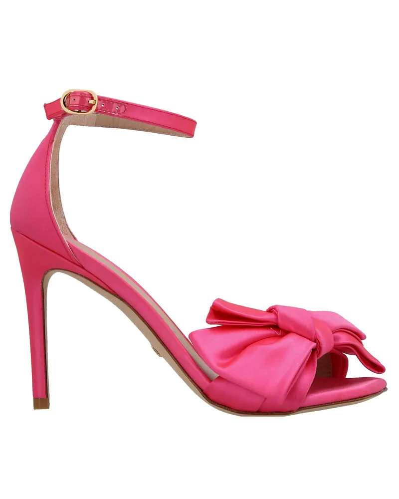 Stuart Weitzman Nudistcurver Loveknot' Sandalen Fuchsia