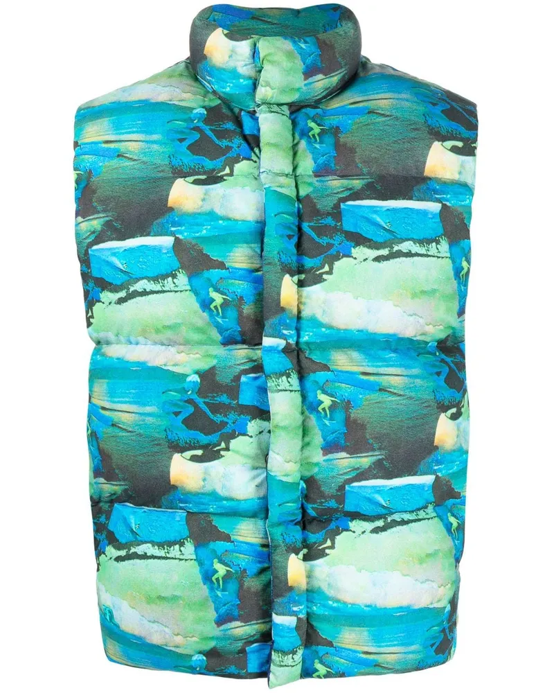 ERL UNISEX DRUCKED PUFFEL PUFFER VEST WIFEN 