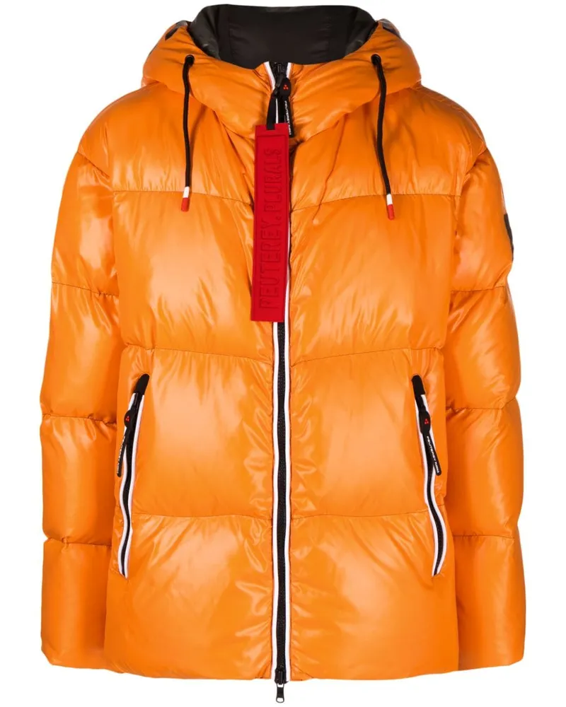 Peuterey Core Nylon Down Jacke Orange