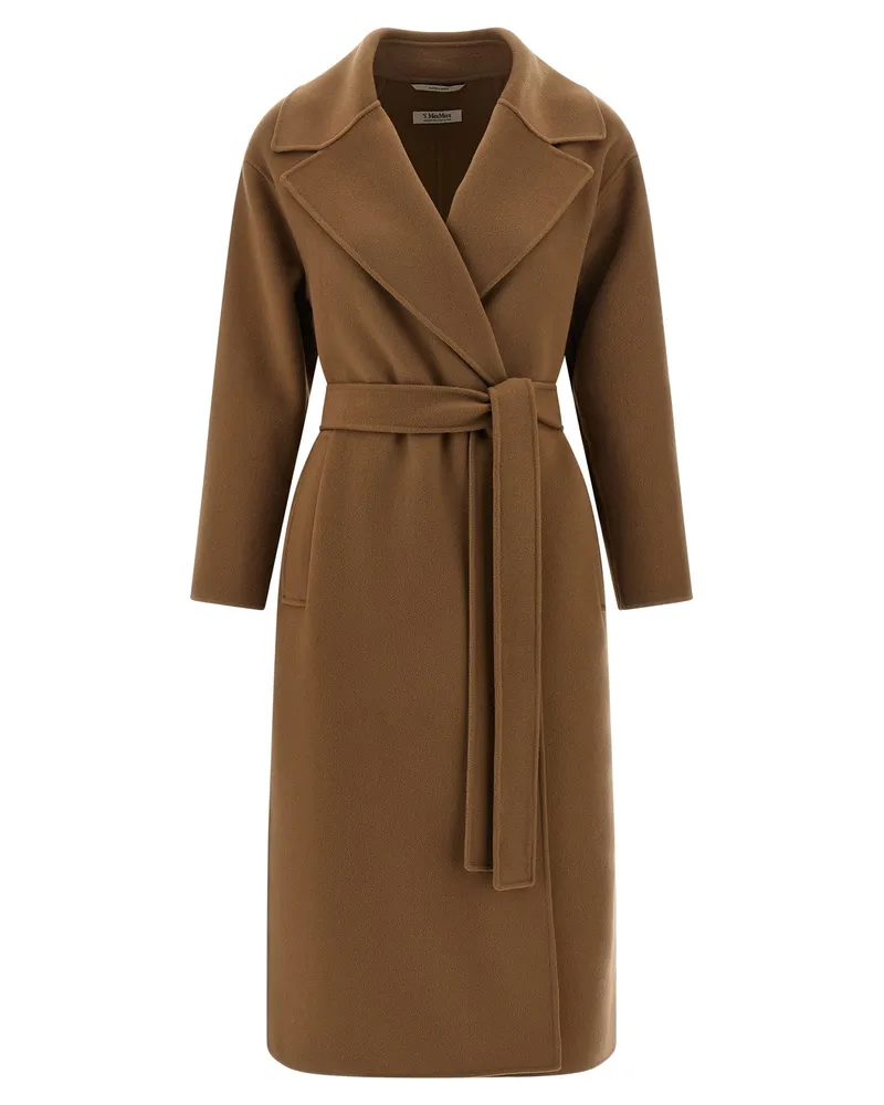 Max Mara Cuore' Mantel Brown