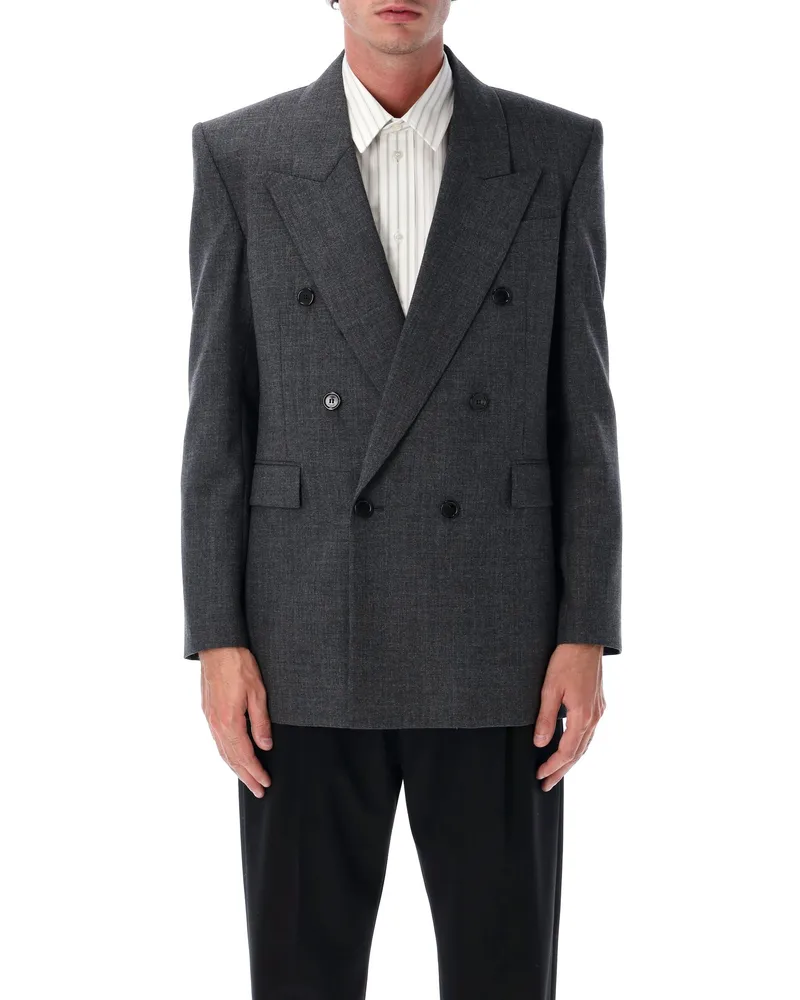 Saint Laurent Jacken grau Grey