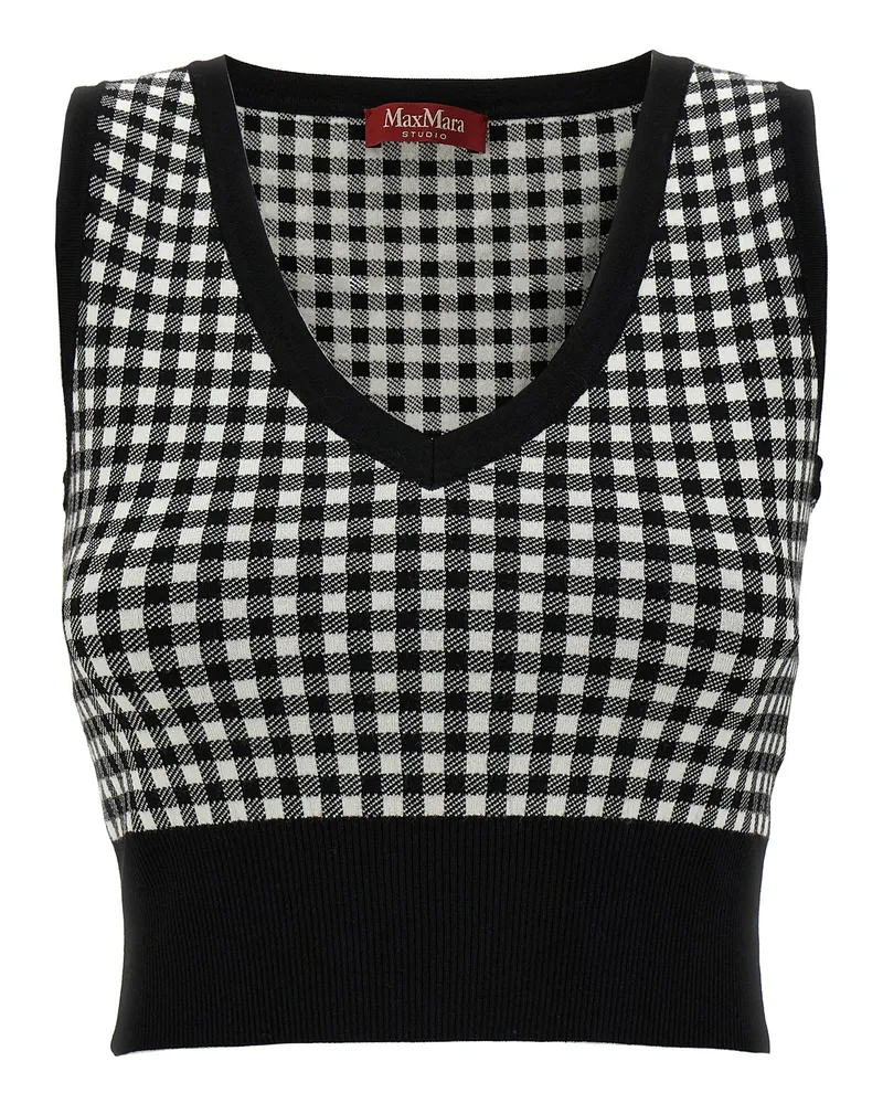 Max Mara Veleno' Weste White