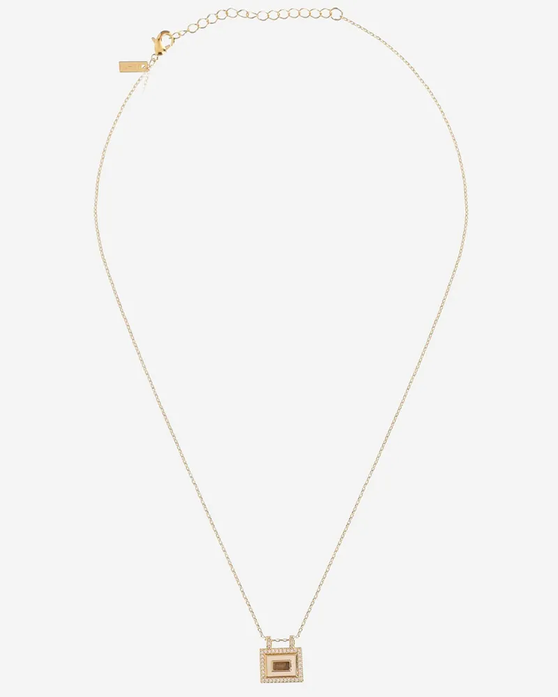 MYA BAY Elfenbein-Labradorit-El-Paso-Halskette Red