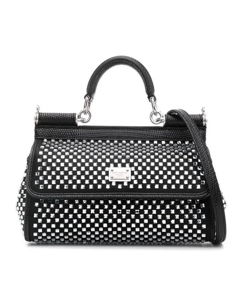 Dolce & Gabbana Sizily Tote Bag Black