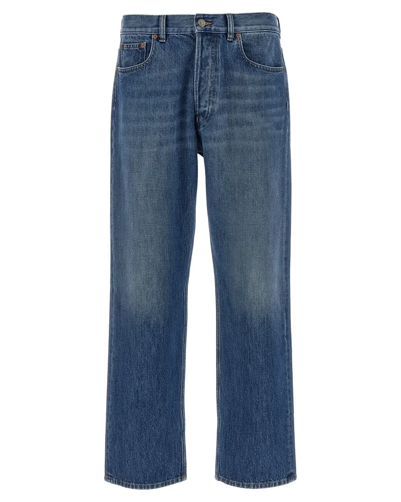 Valentino Garavani Valentino Garavani Five-Pocket-Jeans Blue
