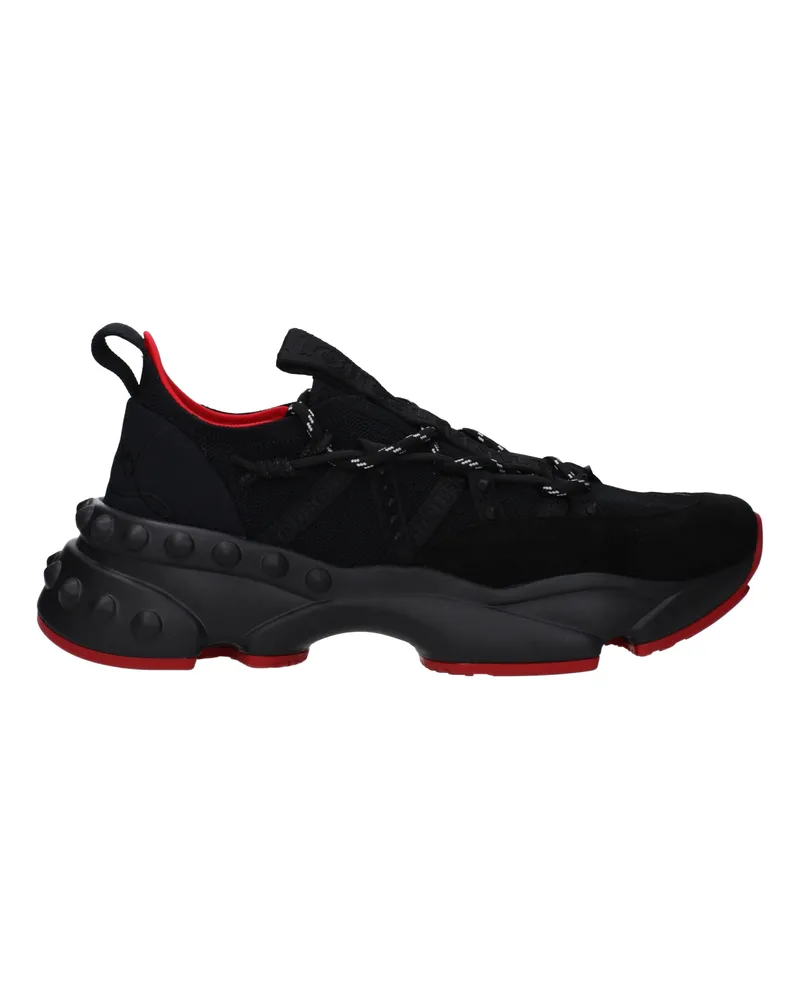 Christian Louboutin Sneakers Trailnrun Mann Stoff schwarz -