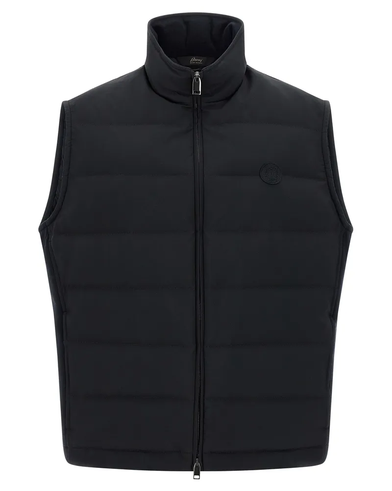 Brioni Golfkapsel' Weste Blue