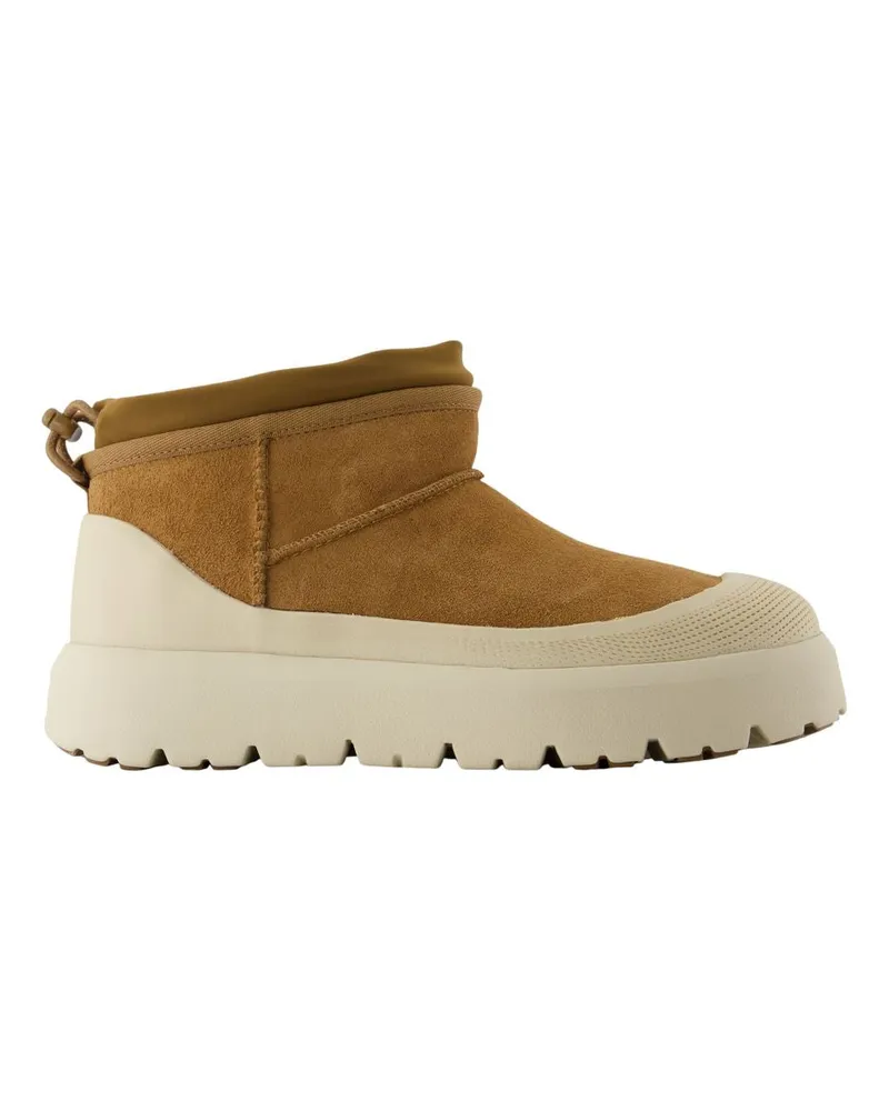 UGG Cl Ultra Mini Weather Hybrid Stiefeletten  Leder Braun Brown
