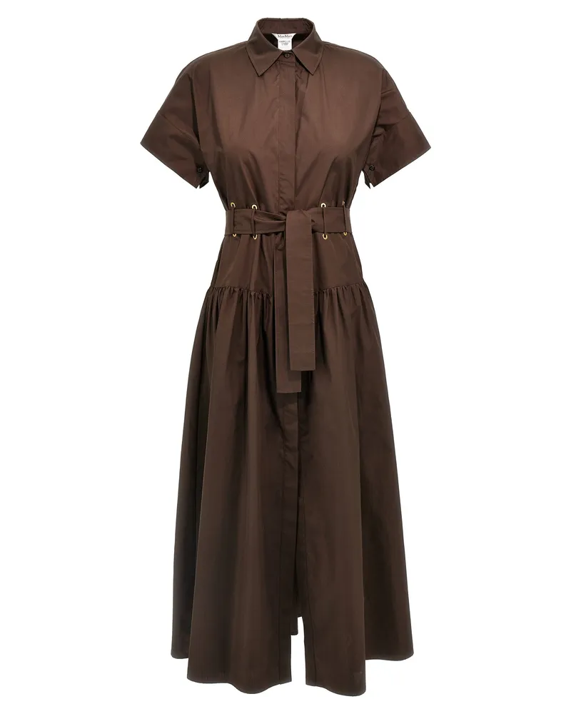 Max Mara Agoraio' Kleid Brown