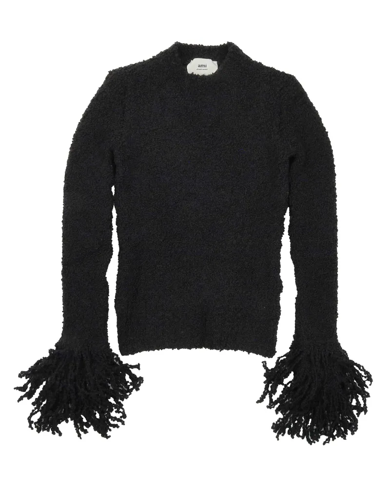 AMI Paris Pullover schwarz Black