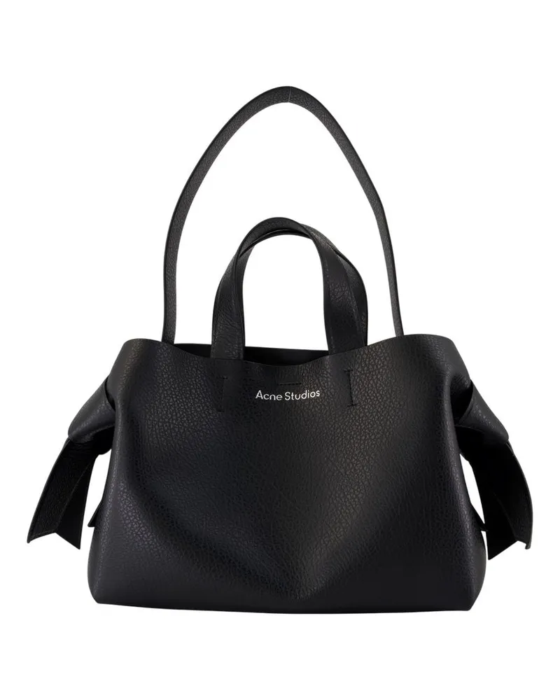 Acne Studios MUSUBI NEUE MULTER BAG  Leder schwarz Schwarz