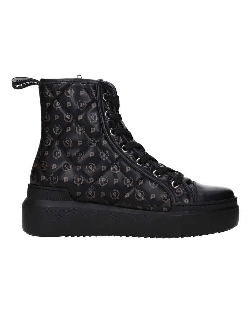 Pollini Sneakers Frau Polyurethan schwarz -