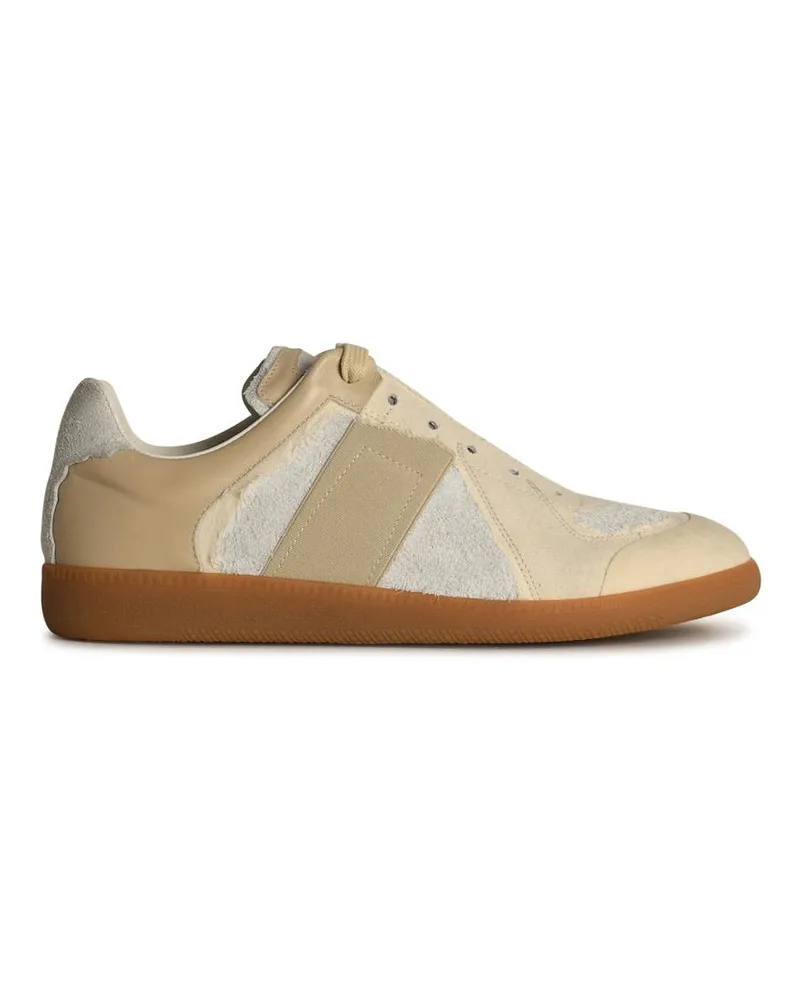 Maison Margiela Replica' Creme Wildleder -Turnschuhe Cream