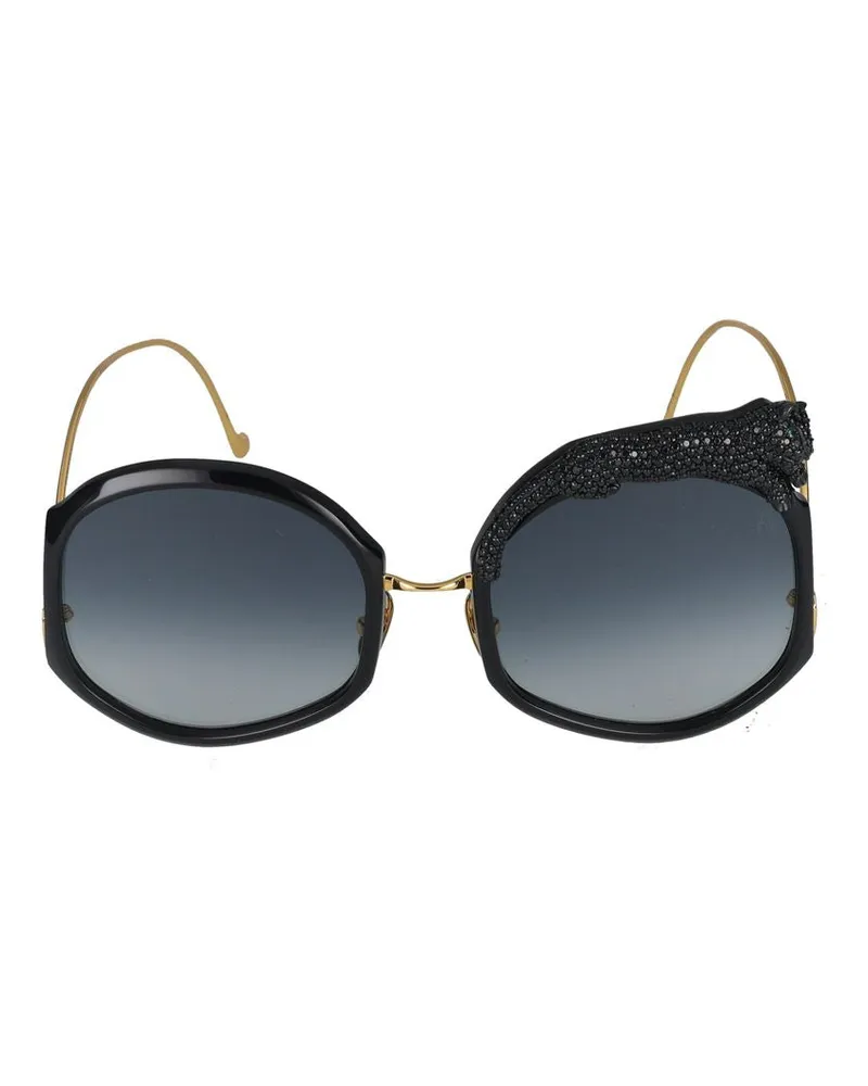 Anna-Karin Karlsson Sonnenbrille  Rose et Le Rêve Sun Black Crystal /21/145 Schwarzer