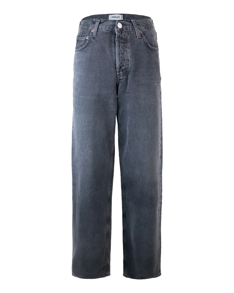 AGOLDE Jeans gegen Taille Nero Hitch
