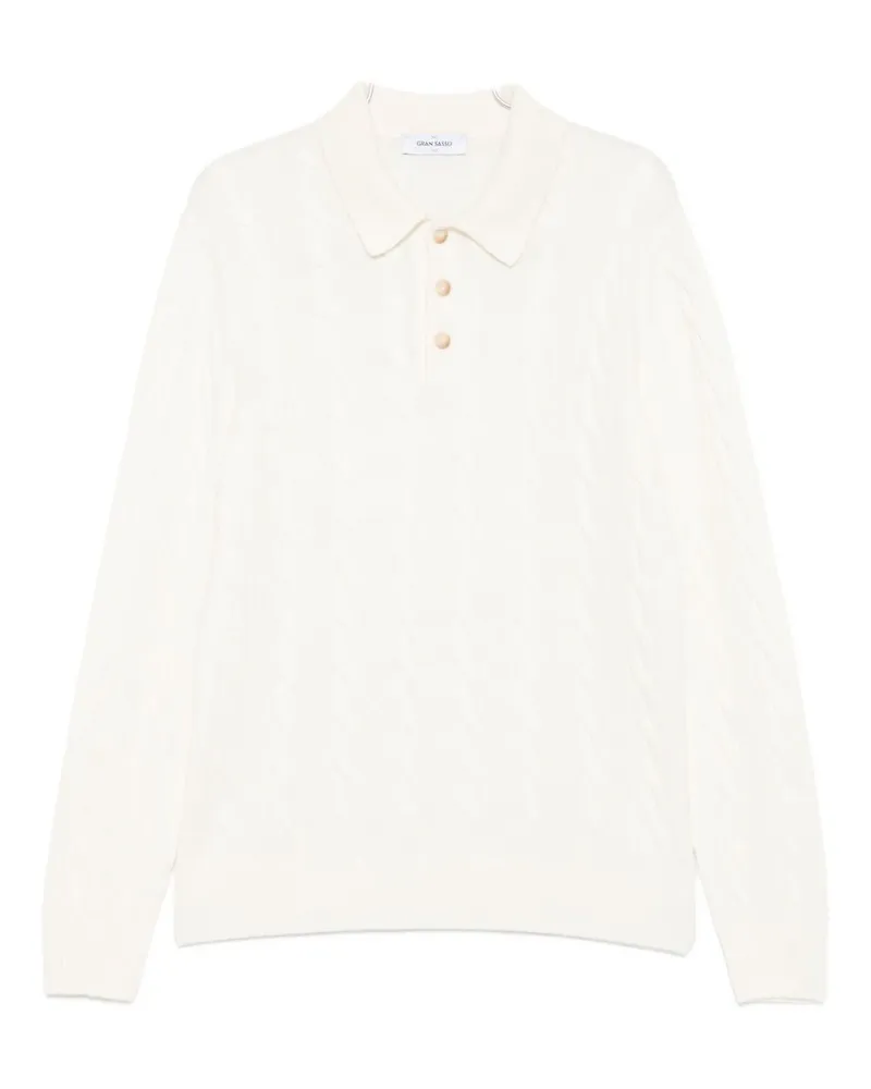 Gran Sasso Pullover weiß White