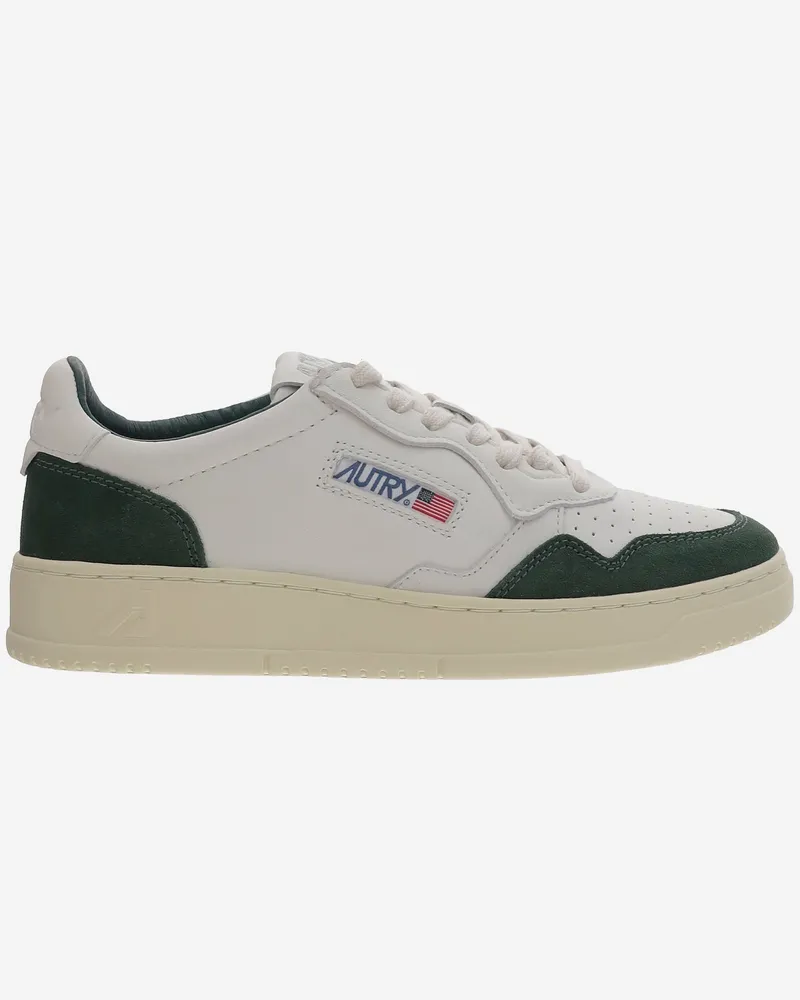 AUTRY Low Medalist Leder -Sneaker Green