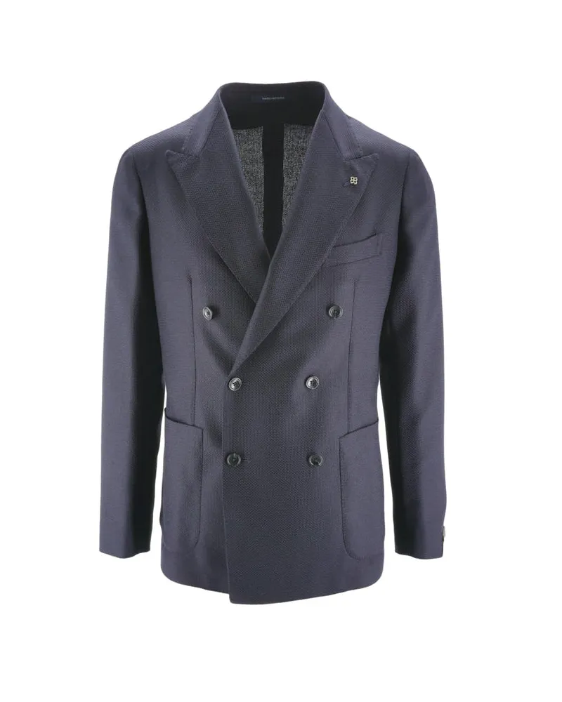Tagliatore Zweireihige Jacke von Blue