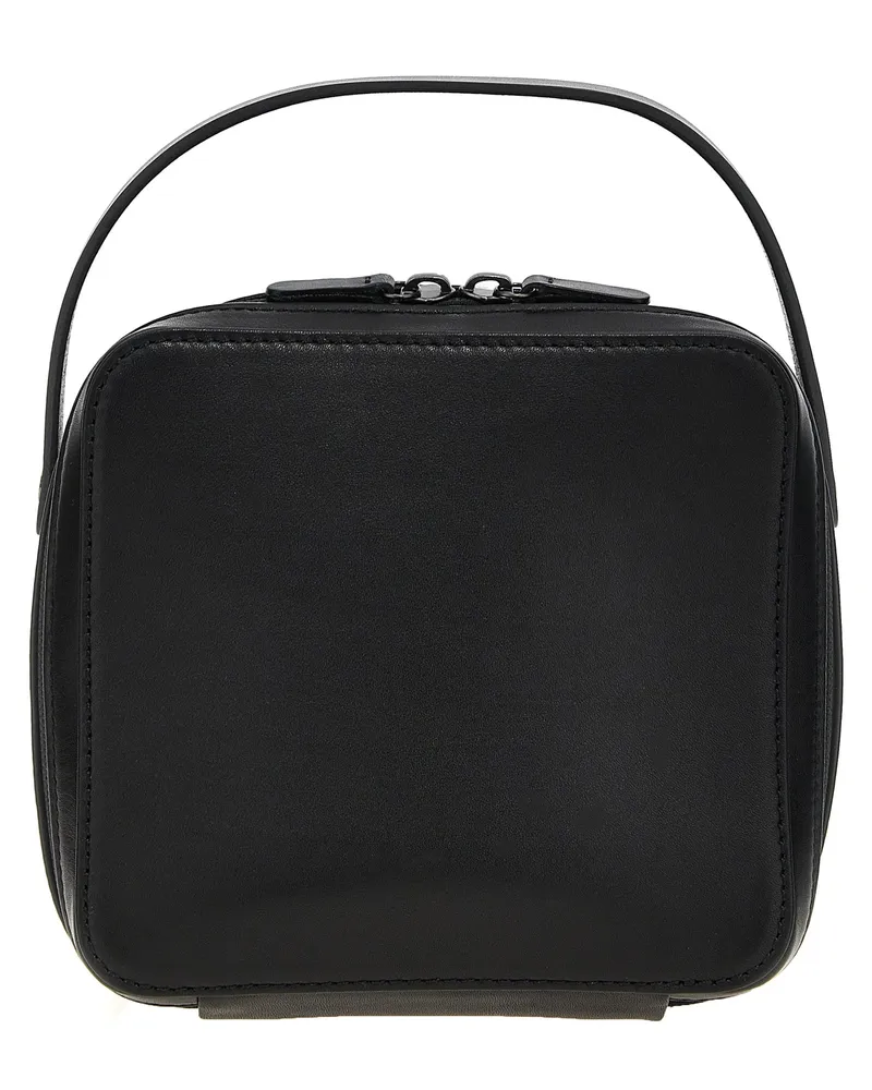AURALEE Handtasche „Leather Small Travel Case Black