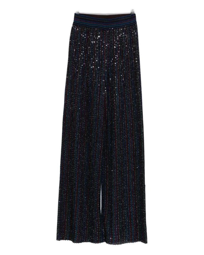 Missoni Paillettenhose Blue