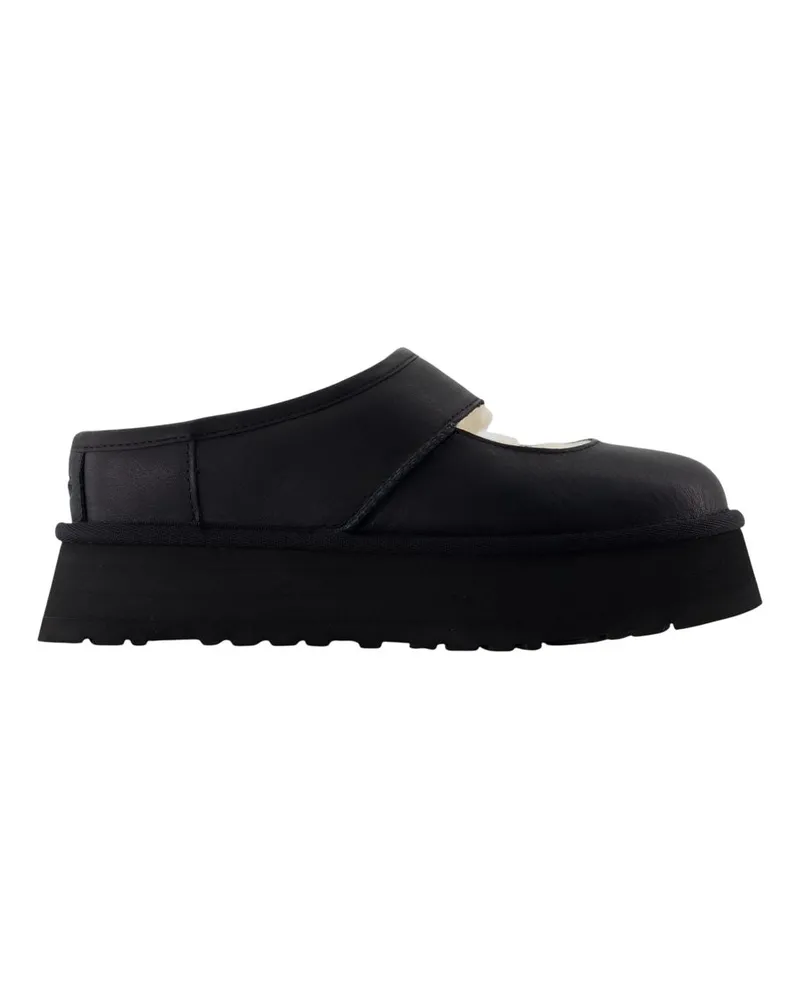 UGG Bea Mary Jane  Leder Schwarz Black