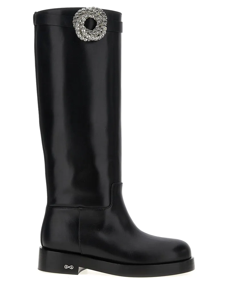 Mach & Mach Galaxy' Stiefel Black