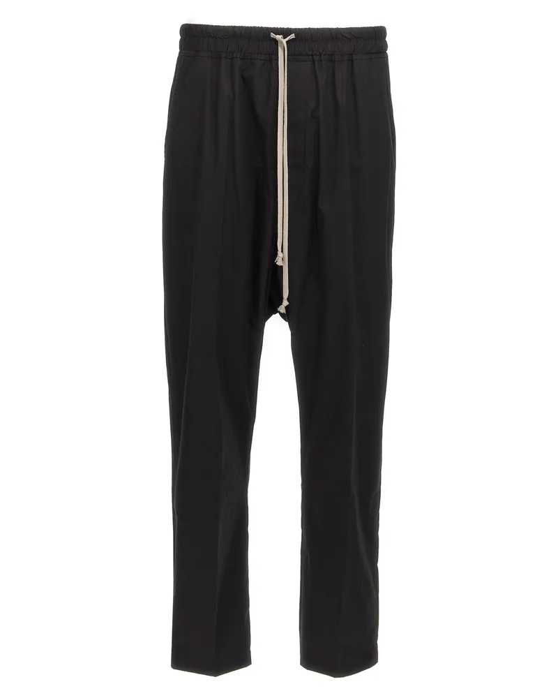Rick Owens Drawstring Long“-Hose Black