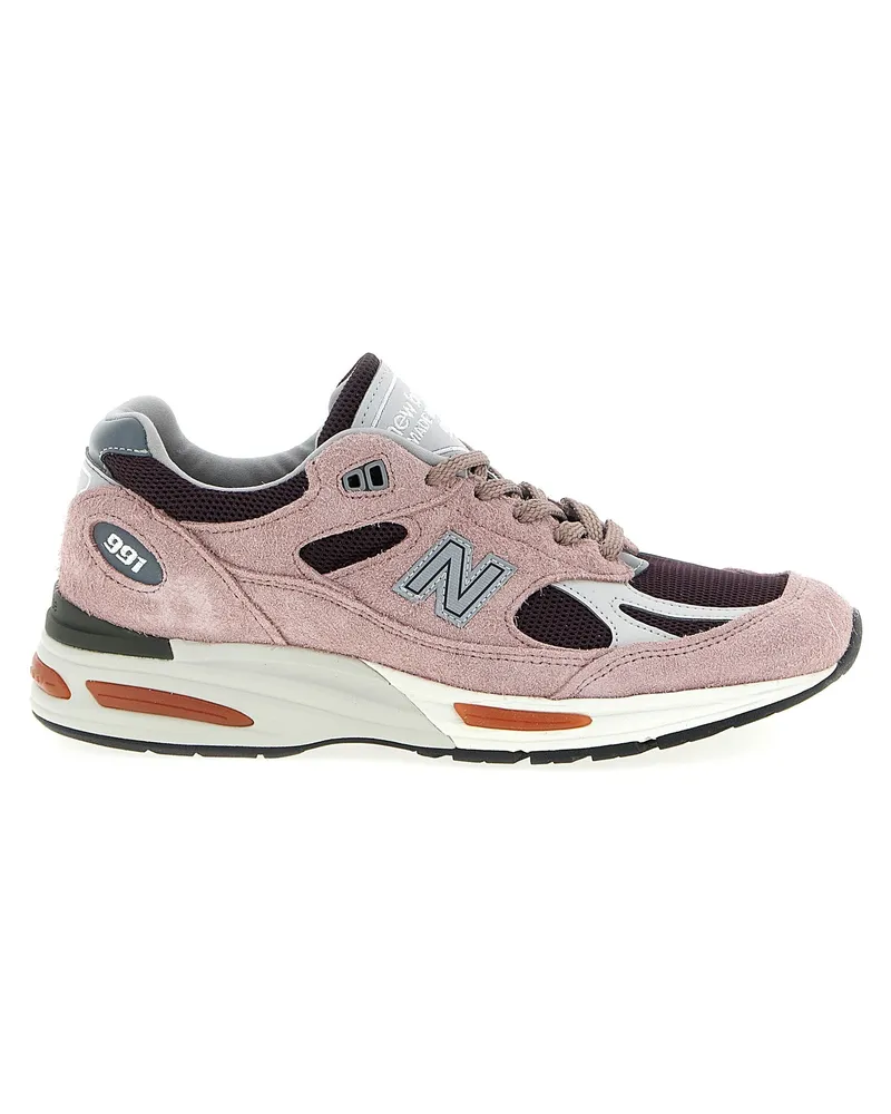 New Balance Made In Uk 991 V2“-Sneaker Pink