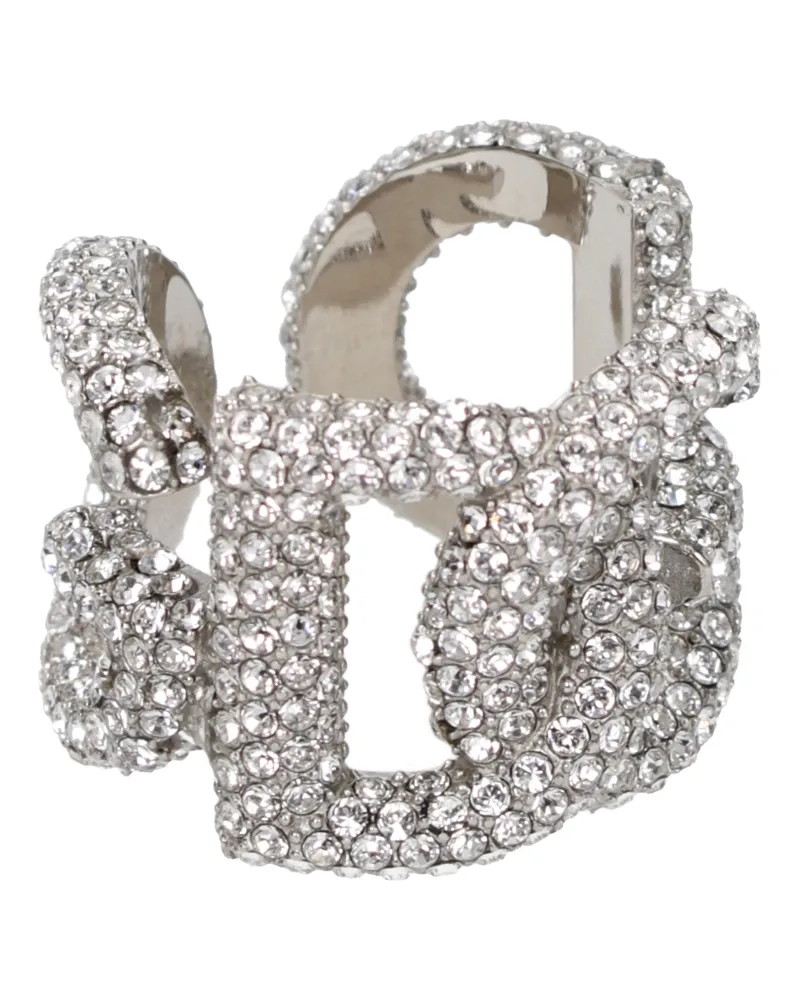 Dolce & Gabbana Rings Frauen Messing Silber -