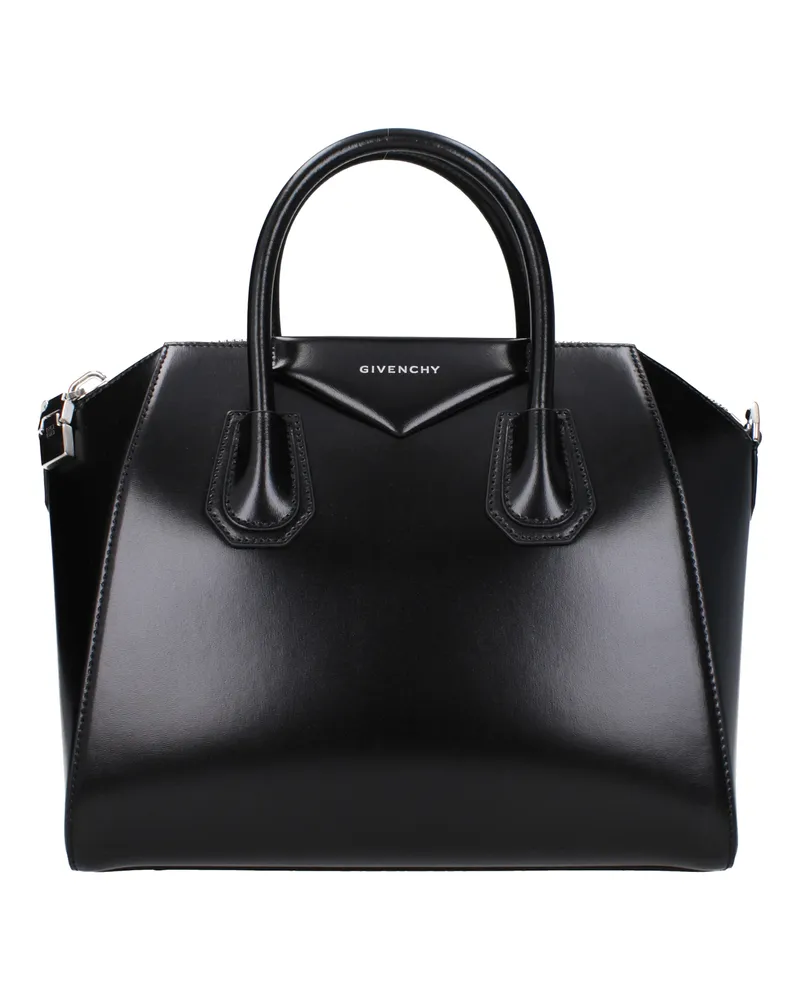 Givenchy Antigona Damens Handtasche aus schwarzem Leder -