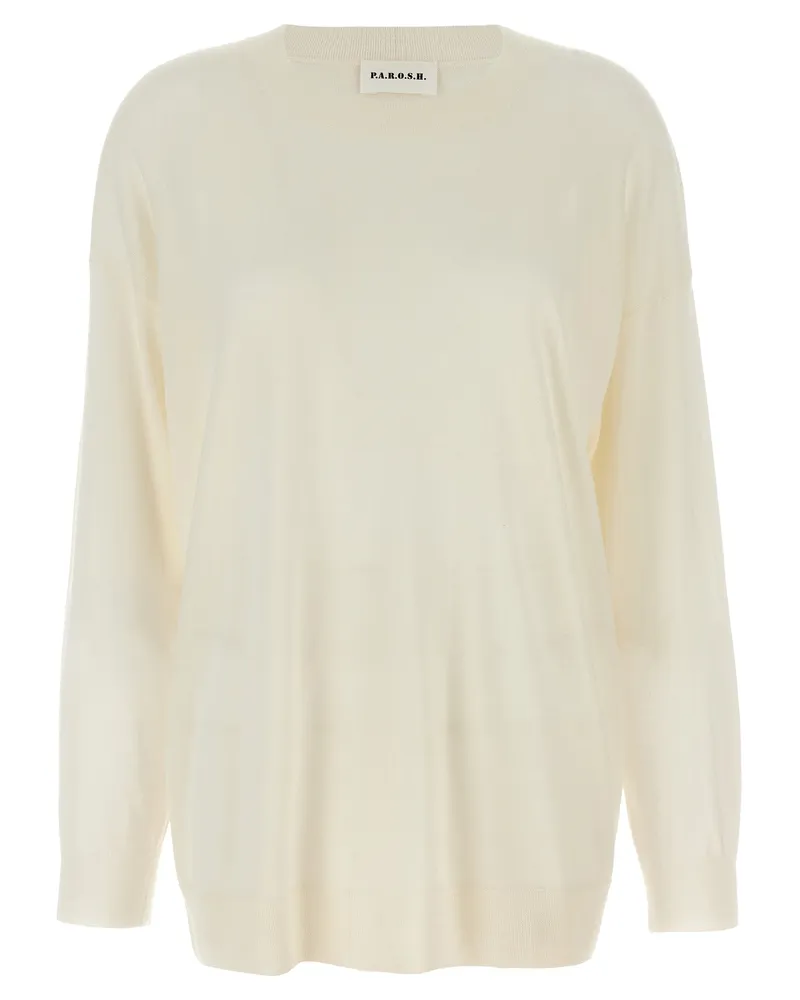 P.A.R.O.S.H. Crew -Nackenpullover White