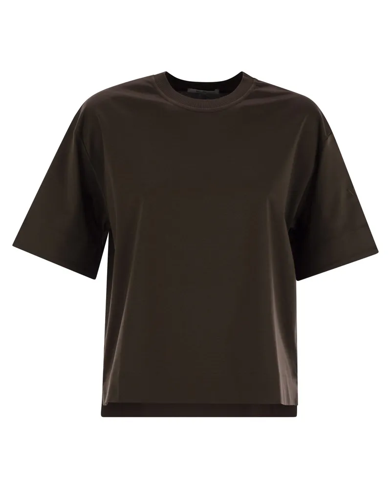 Max Mara Estella Baumwolle über Hemd Dark