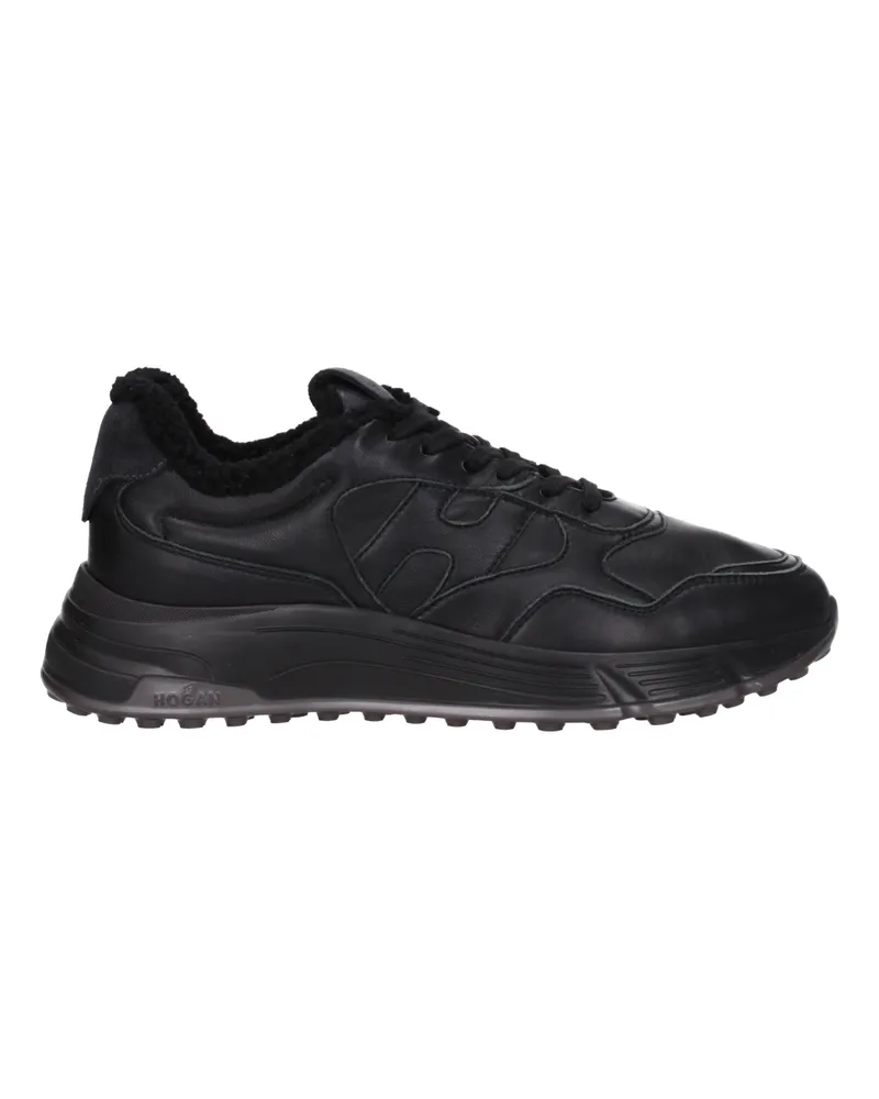 Hogan Sneakers Männer Leder schwarz -
