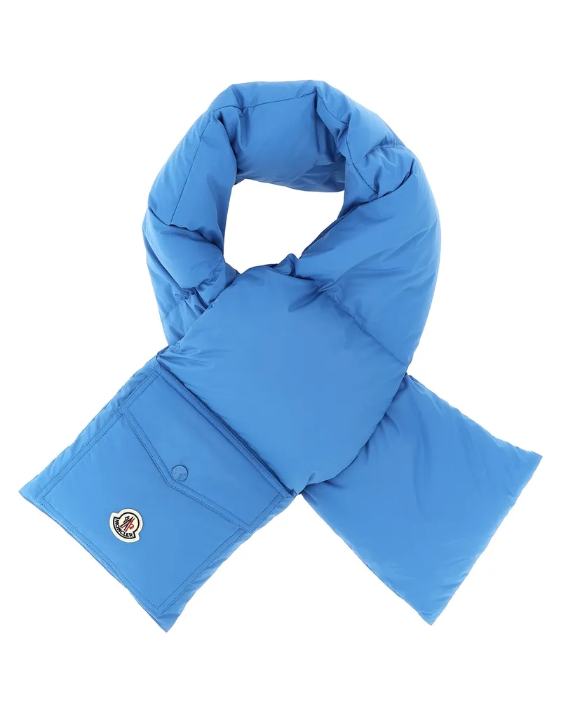 Moncler gepolsterte Schal Blue