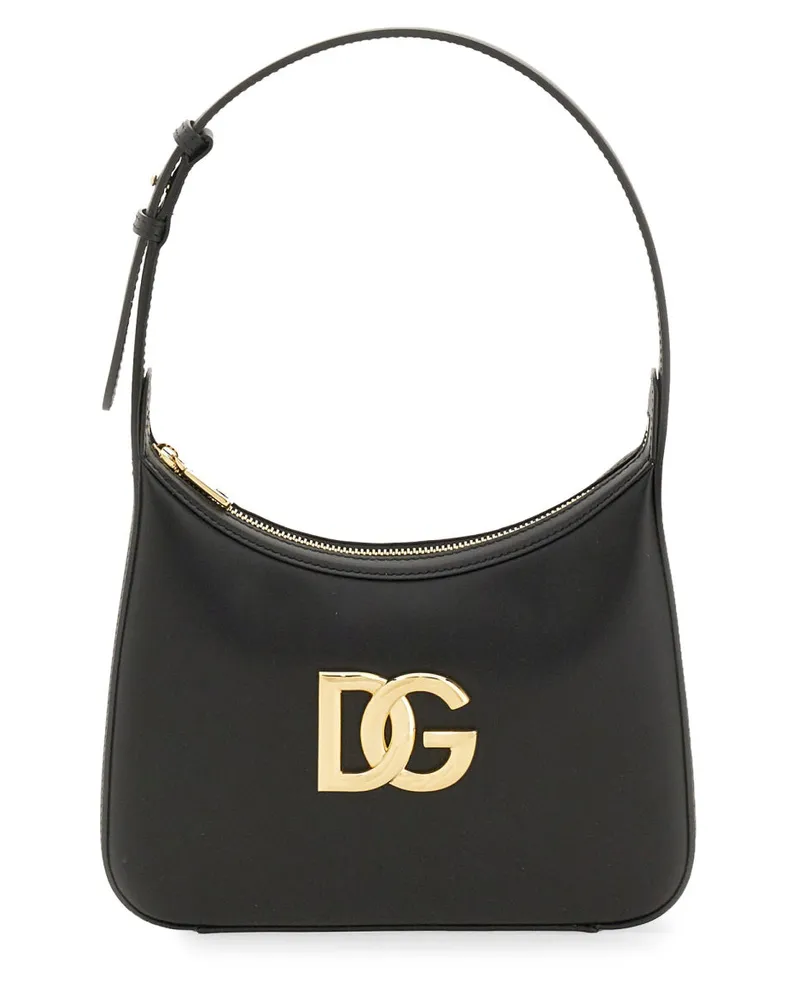 Dolce & Gabbana 3,5" Umhängetasche Black