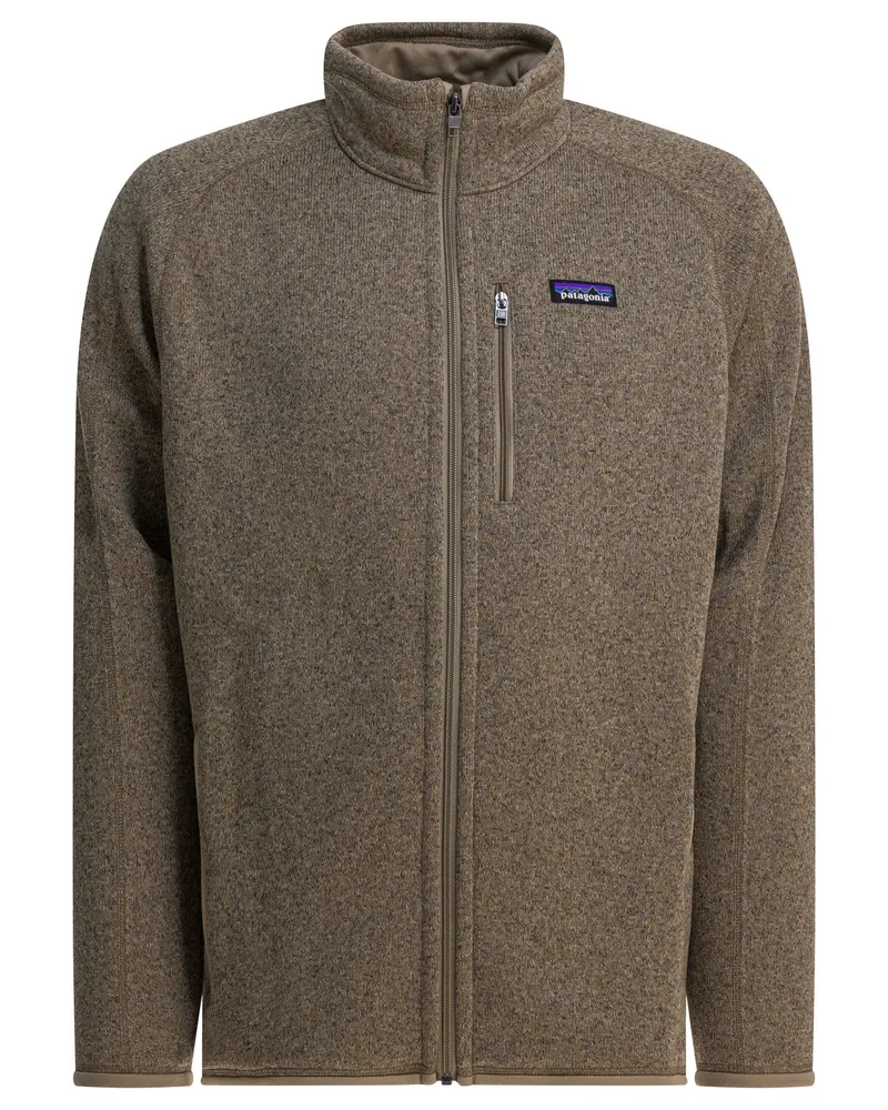 Patagonia Better Sweater“-Sweatshirt mit Reißverschluss Beige