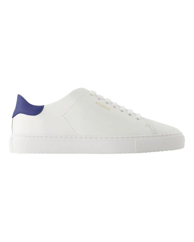 Axel Arigato Clean 90 Sneakers  Leder Weiß/Navy White