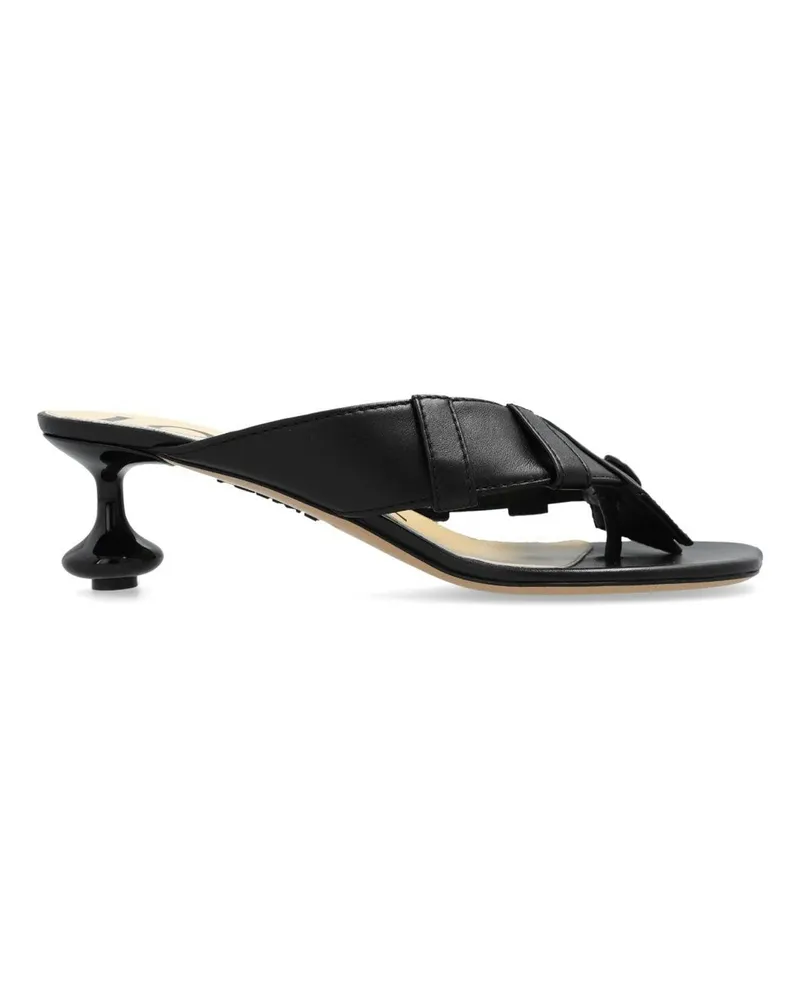 Loewe Toy Panta 45 mm Ledersandalen Black