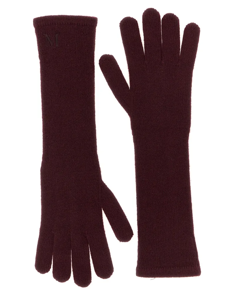 Max Mara Mmjock' Handschuhe Bordeaux