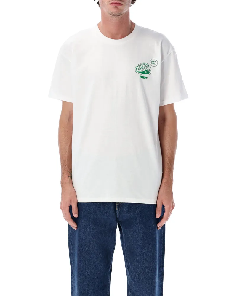 HUF T -Shirts und Polos weiß White