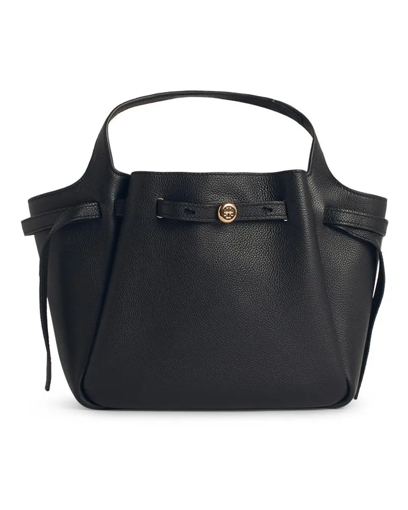 Tory Burch Romy' Black Lear Tasche Black